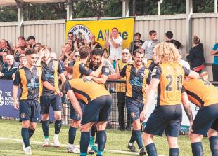 Wells instrumental in Slough Town's come from behind victory over Hampton