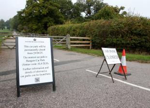 Cranbourne Car Park closed as exclusion area introduced in Windsor Great Park