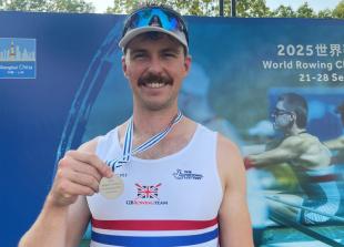 Nunn's hunger reignited as Windsor rower targets LA 2028 after World silver success