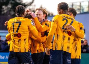 FA Cup exit has sharpened Slough Town's focus on survival, says Davies