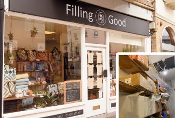 Eco-friendly shop Filling Good in Maidenhead High Street closes due to flooding