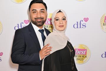 Slough couple ‘felt like celebrities’ being named heroes at national awards