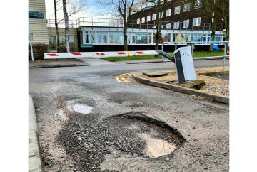 'Completely substandard' state of Wexham Park Hospital car parks sees NHS trust apologise