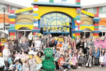 Alexander Devine charity families treated to trip to Legoland
