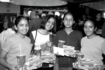 Cinemagoers ready for a night at the movies at the new UCI cinema