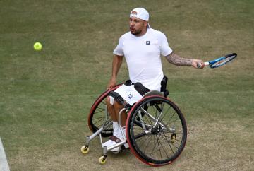 Lapthorne eyes ninth Australian Open title after epic quad doubles semi-final fightback