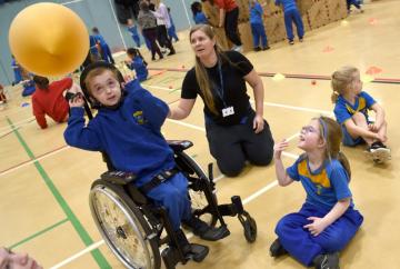 In pictures: Hundreds of pupils take part in Disney and Dreamworks-themed Active 60 Festivals