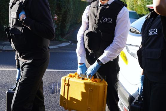 Government investigators raid Maidenhead home in &pound;300m bribery and fraud probe