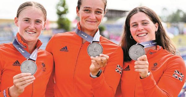 Franklin pomaga kobiecej drużynie Wielkiej Brytanii zdobyć srebro na Igrzyskach Europejskich w Polsce — zdjęcie 1 z 1