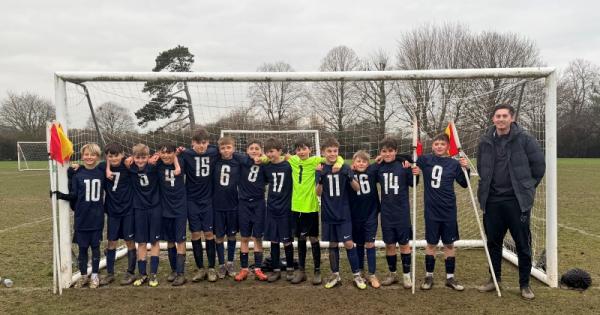 St Edward's Middle School U12s march Into national cup semi-finals