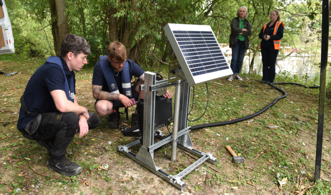 Get real-time updates on Thames water quality, thanks to new kit installed in Windsor 
