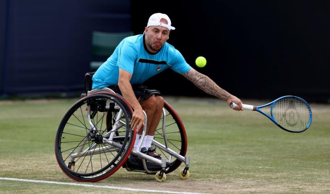 Wheelchair tennis player Lapthorne receives MBE in King&rsquo;s birthday honours