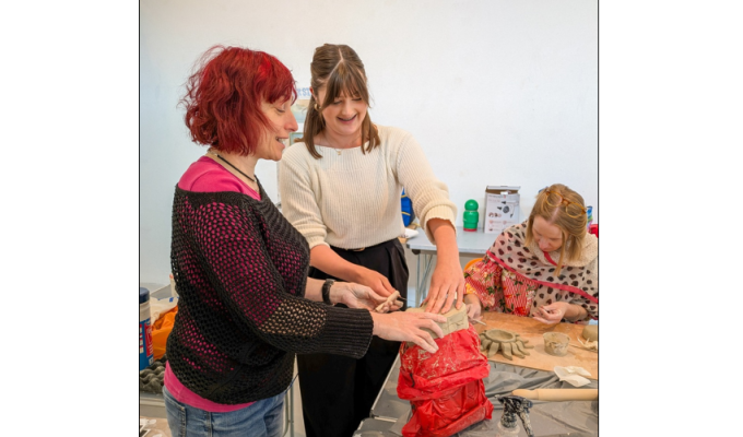 Get hands-on learning of clay sculpting techniques at Norden Farm workshop