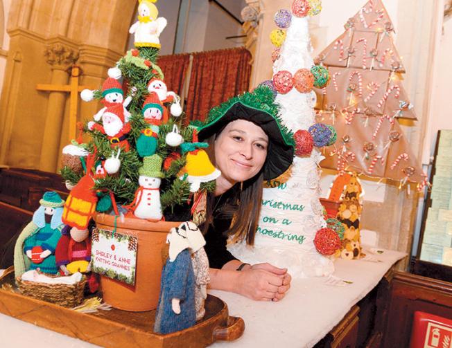 Inventive trees go on display at Wraysbury Christmas Tree Festival