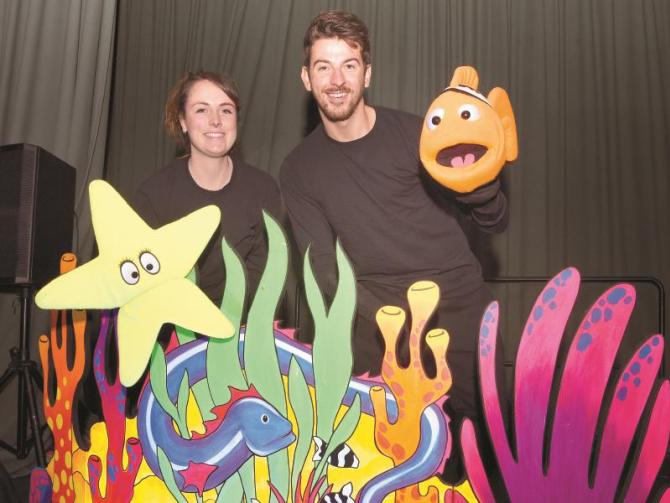 'Underwater' glow in the dark puppet show takes place in Maidenhead