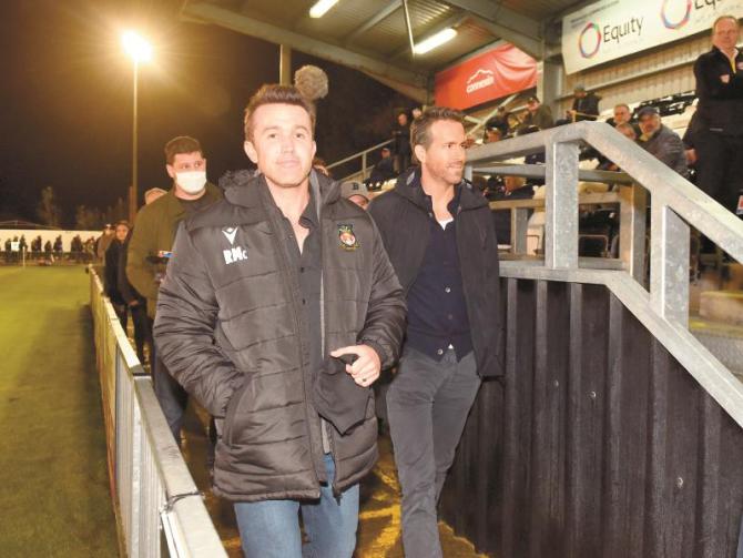 to Wrexham Maidenhead United star in Hollywood owners