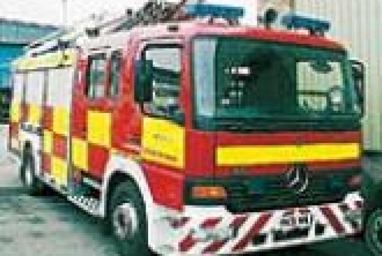 Van destroyed in fire on Blenheim Road