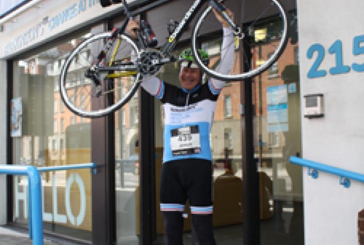 Leading barrister completes gruelling Haute Route