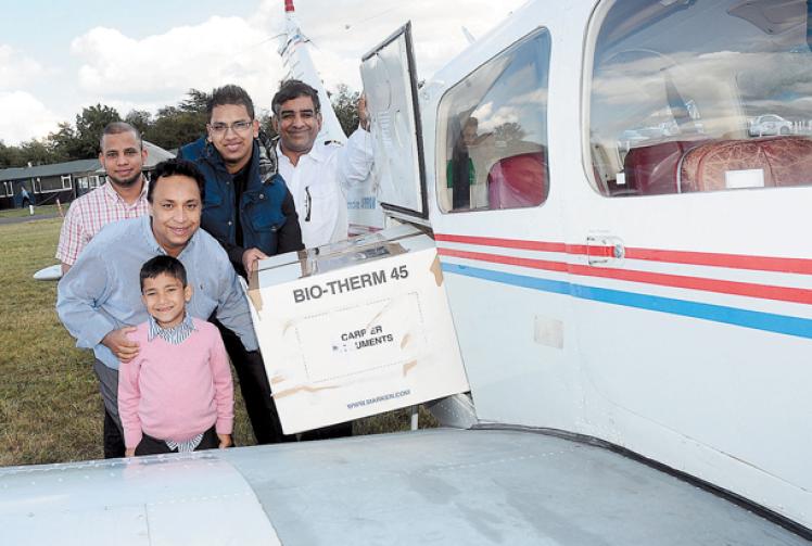Takeaway worth £1,800 travels 3,000 miles on three flights