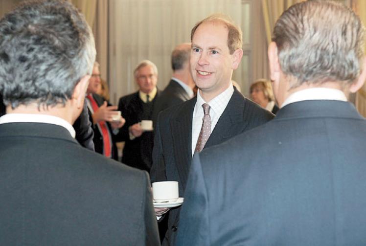 Prince Edward praises town's makeover in Windsor and Eton visit 