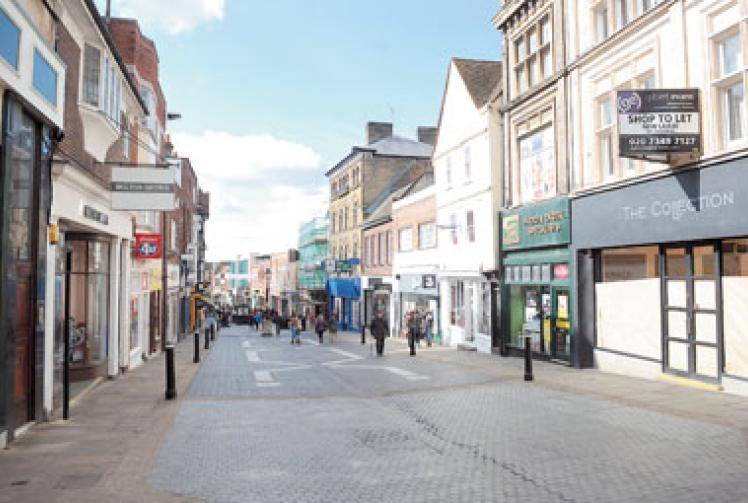 Retail unit closures up and footfall down in Windsor and Eton