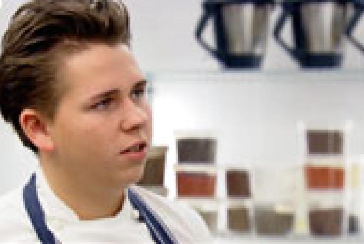 Teenage chef Luke Thomas appears on Great British Menu
