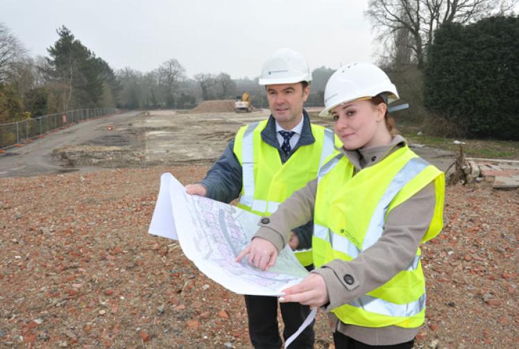 More than 40 homes will be built in Lane End