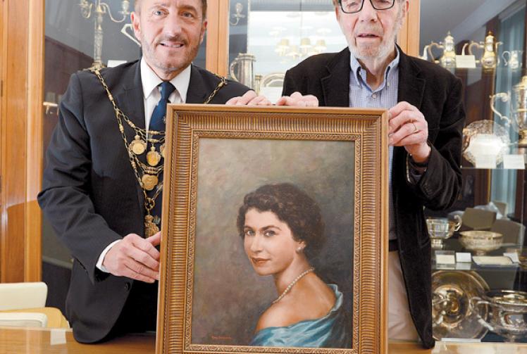 Royal permission granted to hang Queen's portrait at town hall