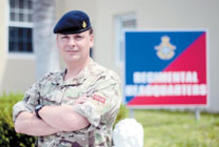 Marlow man is first ever British officer made head of Bermudian Army