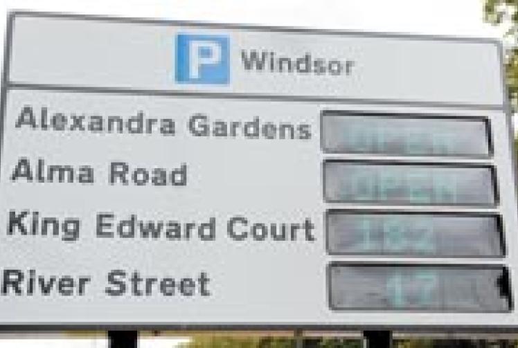 Parking availability signs to be updated in Windsor Maidenhead Advertiser