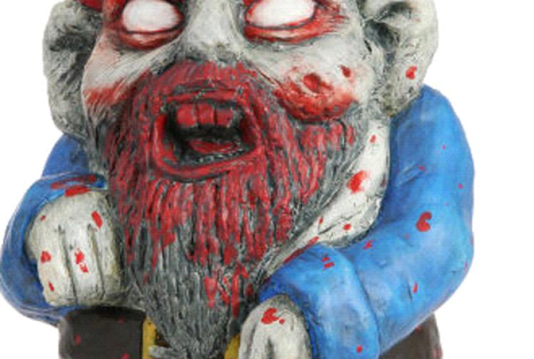 Ghoulish gnomes celebrate Halloween