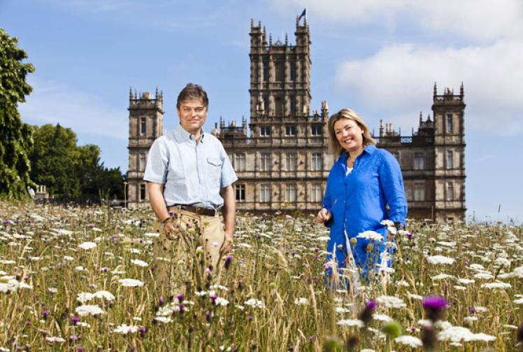 THE REAL DOWNTON ABBEY: History at Highclere Castle