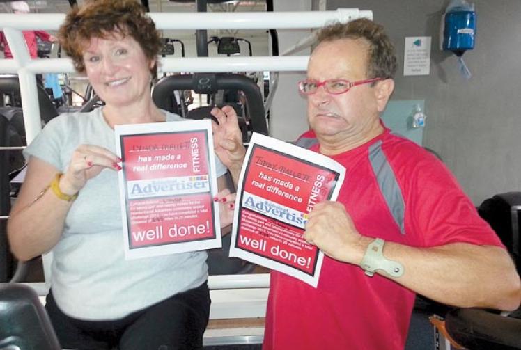 Timmy and Lynda Mallett take on 10:10 challenge