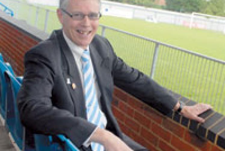 Burnham chairman Gary Reeves confident he can steer the club through 'rocky seas'