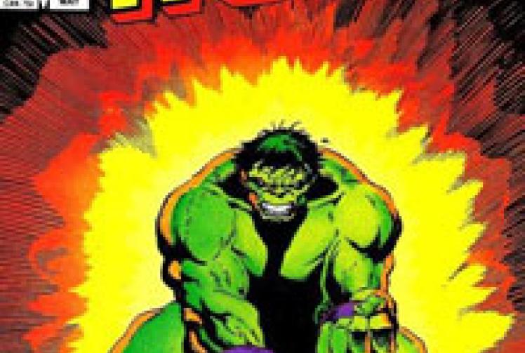Marvel comic book covers on display in Windsor