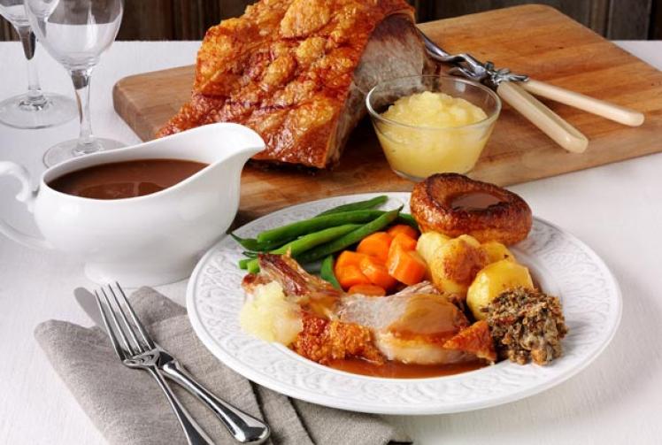 Roast Pork with Onion Gravy Maidenhead Advertiser