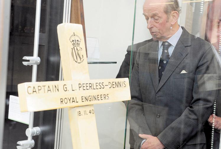 Prince Edward opens new museum at Commonwealth War Graves Commission