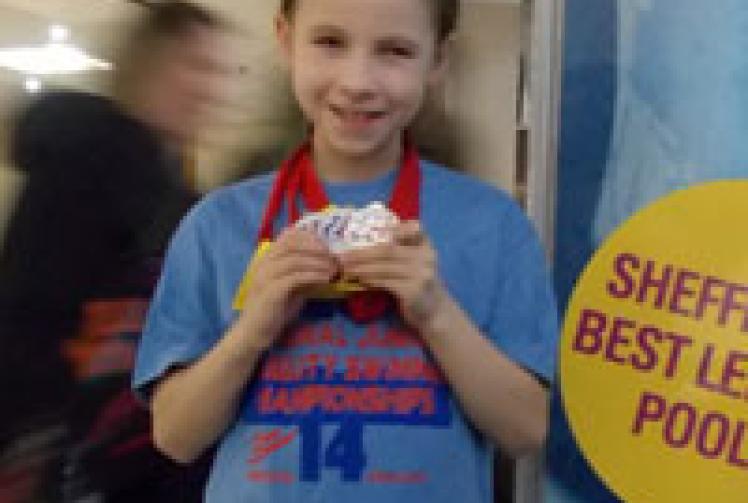 Fantastic five for Katie Crowhurst at  Junior Disability Championships
