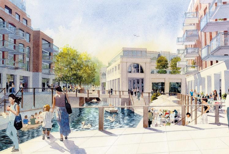 Plans to create amphitheatre in town centre