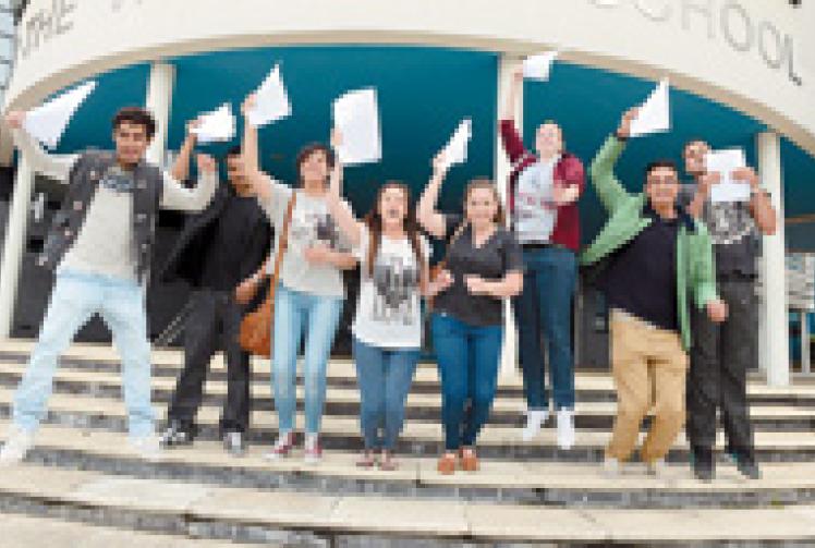 LIVE: A-levels results day