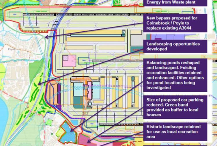 Revised plans for Heathrow expansion revealed
