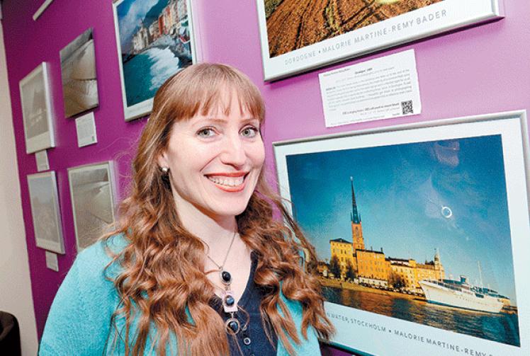 Travel photographer opens exhibition at Rendezvous Cafe