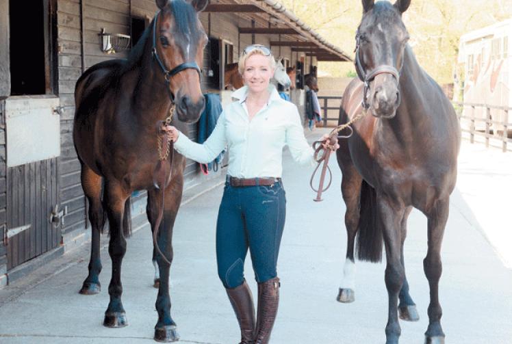 Showjumper gets set for Royal Windsor Horse Show