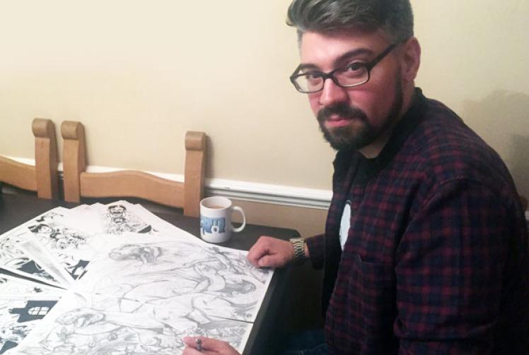 Windsorbased illustrator to publish comic book Maidenhead Advertiser