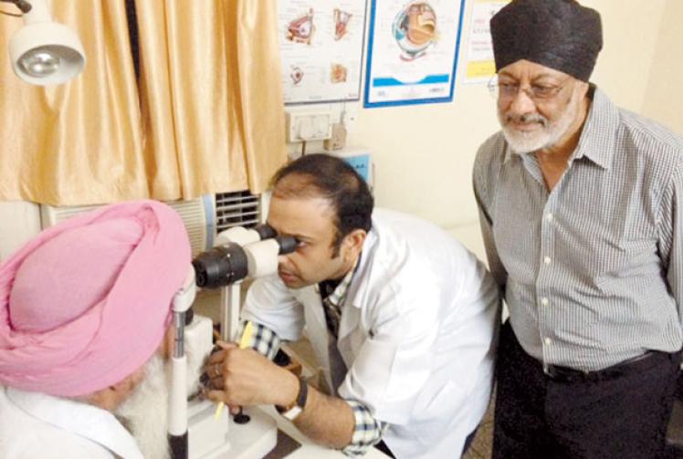 Chemist owner hails Indian eye clinic as 'huge success'