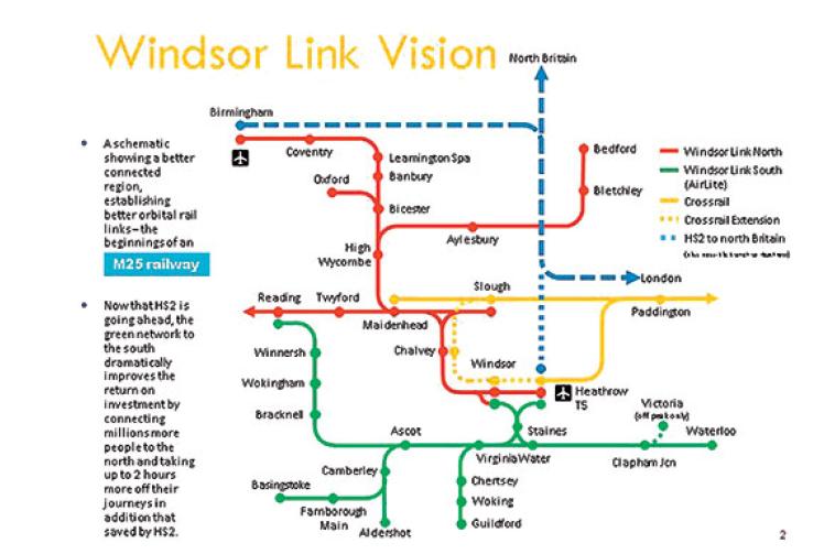 Camberley Train Line Map Results Of Windsor Link Railway Consultation Revealed - Maidenhead  Advertiser