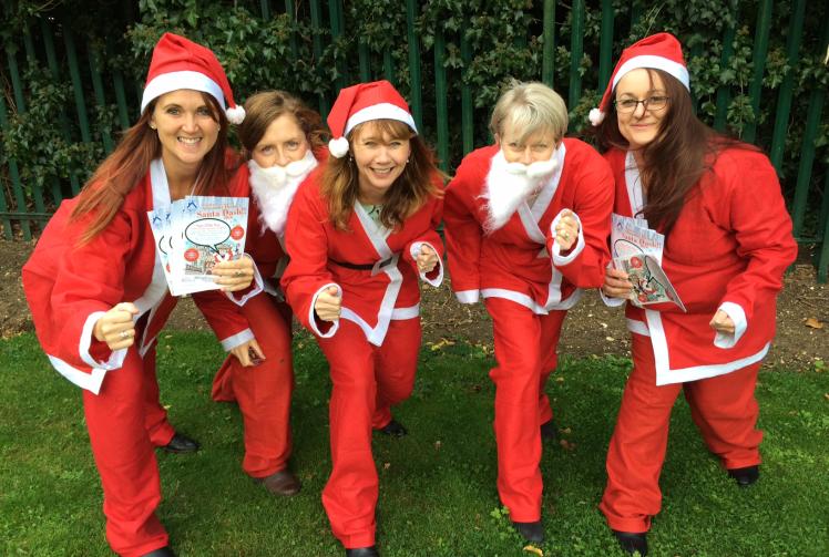 Alexander Devine charity prepares for annual Santa Dash