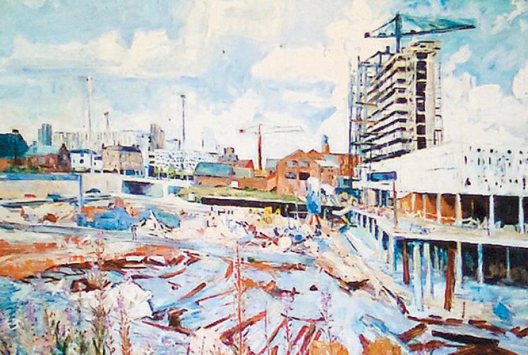 He painted the town Reading