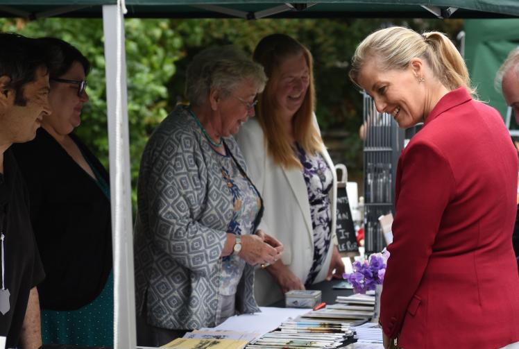 Sophie, Countess of Wessex opens Royal Windsor Summer Show