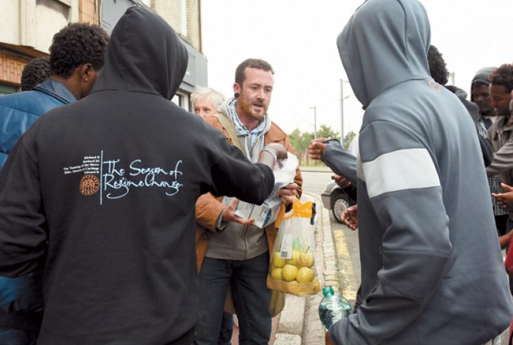 Special report from Calais: Maidenhead delegation sees plight of unaccompanied refugee children